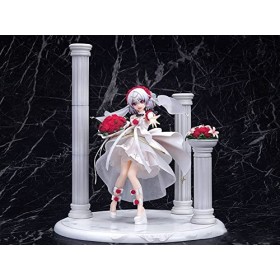 NATSYSTEMS Chiffre danime Honkai Impact 3rd Theresa Apocalypse Robe de mariée à léchelle 1/8 Ver. Jolie poupée Modèle Décor