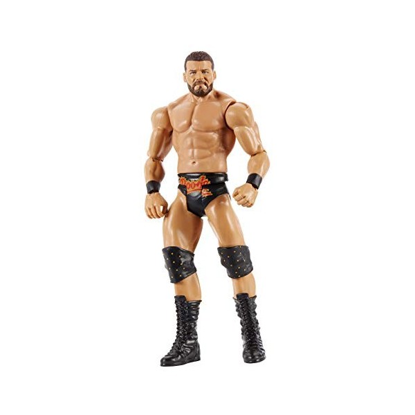 Wwe Figurine Articulée de Catch, Bobby Roode 17 Cm en Tenue de Combat, Jouet pour Enfant, Gcb60