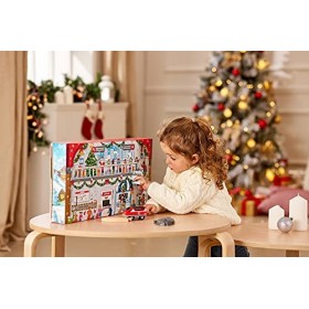 Hape- Calendrier de lAvent Gare Principale, à partir de 3 Ans, E3770
