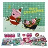 UNDERCOVER PIHP8025 Peppa Pig Calendrier de lAvent pour enfants, multicolore, env. 45 x 32 3 cm