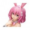 NEWLIA Figure Ecchi Fille Figurine danime to LOVEru Darkness -Momo Belia Deviluke- 1/4 Bunny Ver. Anime à Collectionner/modè