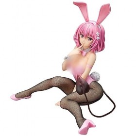NEWLIA Figure Ecchi Fille Figurine danime to LOVEru Darkness -Momo Belia Deviluke- 1/4 Bunny Ver. Anime à Collectionner/modè