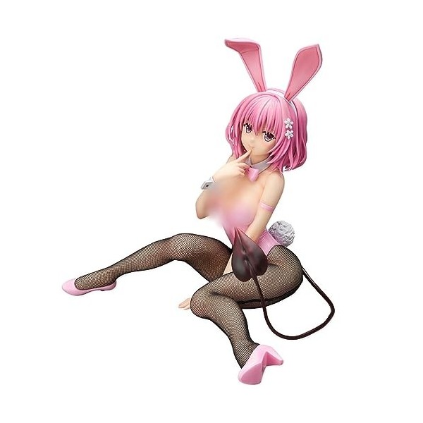 NEWLIA Figure Ecchi Fille Figurine danime to LOVEru Darkness -Momo Belia Deviluke- 1/4 Bunny Ver. Anime à Collectionner/modè