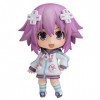 JJRPPFF Q Version Neptune Figure, 3,9 Pouces Hyperdimension Neptunia Modèle, Multiples Accessoires Inclus Action Nendoroid Po