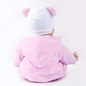 Reborn Baby Dolls 55 Cm 22 Fille Réaliste Fait À La Main en Silicone Souple Vinyle Belle Reborn Enfant Réaliste Nouveau-Né