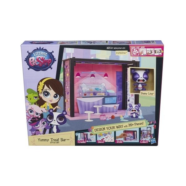 Littlest Pet Shop Yummy Treat Bar Style Set