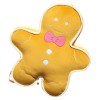 FLYKEE Gingerbread Man Pillow,70cm/27.55in Pouces Biscuits Doux poupée en Peluche dhomme, Cadeaux pour Les Fans de Jeux Enfa