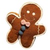 FLYKEE Gingerbread Man Pillow,70cm/27.55in Pouces Biscuits Doux poupée en Peluche dhomme, Cadeaux pour Les Fans de Jeux Enfa