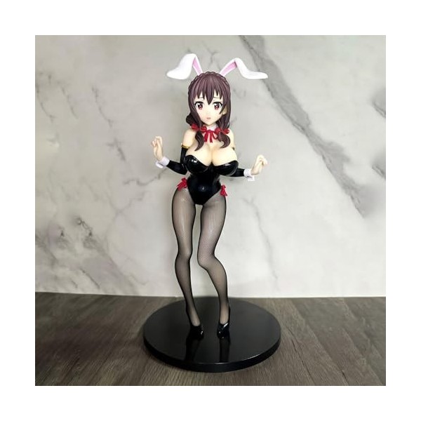 OOBEDU Figurine ECCHI - Yunyun - 1/4 - Lapin Ver. - Figurine complète - Poupée modèle en PVC - Figurine de Personnage danime