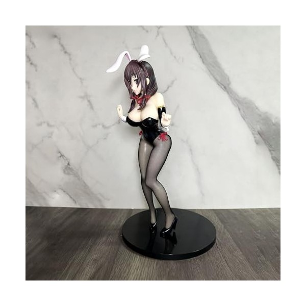 OOBEDU Figurine ECCHI - Yunyun - 1/4 - Lapin Ver. - Figurine complète - Poupée modèle en PVC - Figurine de Personnage danime