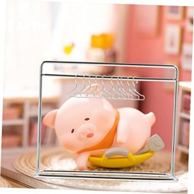 ibasenice 5 Ensembles Mini Cintre Poupée Accessoires Poupée Vêtements Rack Poupée Vêtements Rack Décor À La Maison Vêtements 