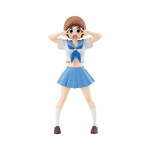 Figurines de poupée mankanshoku mako 丨 Modélisation statique, matériau PVC, peinture de haute qualité 丨 Hauteur de décoration