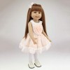 Reborn Baby Dolls, Silicone Rebirth Doll Princesse Cheveux Longs Habiller Poupée Enfants Jouer Maison Accompagner Bain Photog