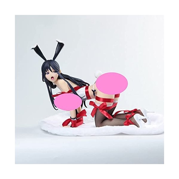 BOANUT Figurine Ecchi Figurine Waifu Figurine Anime Statues Maria Bunny Ver. Doux Poitrine Amovible Vêtements Anime Caractère