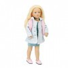 Petitcollin - Poupée Starlette 44 cm "Constance" - Poupée entièrement en vinyle dur - Poupée pour enfant - Dès 3 ans 614409