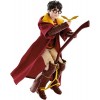 Harry Potter Poupée articulée Quidditch de 27 cm avec Balai Nimbus 2000 et vif d’or, à collectionner, jouet enfant, GDJ70