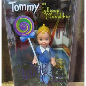 barbie TOMMY LOLLIPOP MUNCHKIN - petit garçon poupée - edition magicien doz - the wizard of oz - mattel 1999