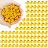 TOP&TOP Lot de 200 mini figurines animales en résine pour décoration de canard
