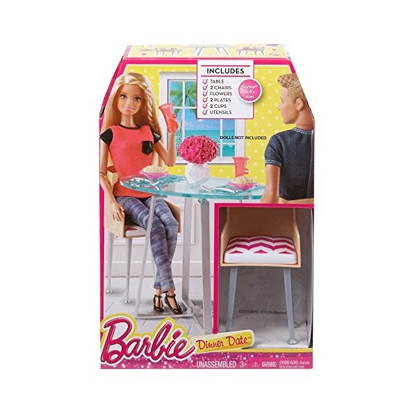 Barbie - Grand Meubles - My Style Maison Dîner - CGM01 - Mattel