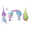 Trolls - B7363 ou B7364 - Pack de 4 - Poppy Shopping - Modèle Aléatoire