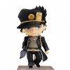 Bizarre Adventure Poupée Jotaro Kujo Q Version 丨 Formes variables, vives et mignonnes 丨 Matériau PVC, Peinture de haute quali