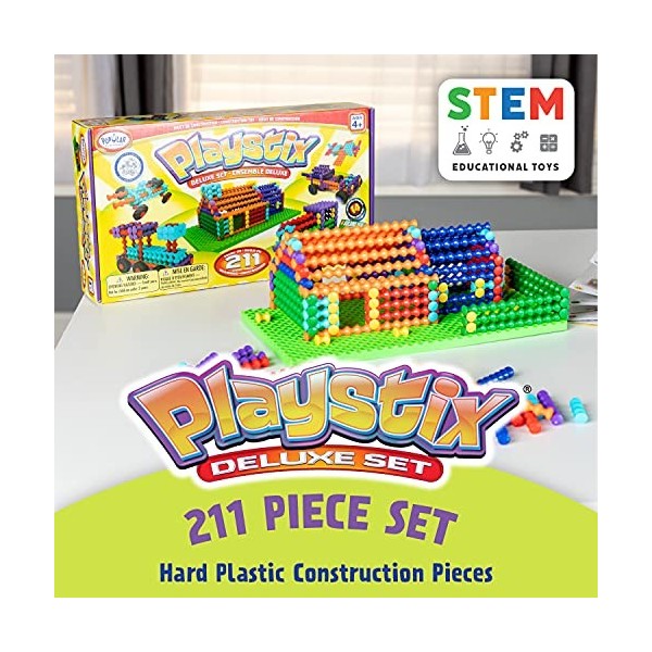 Playthings Playstix Deluxe Set 211 pièces 