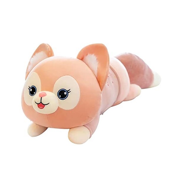 LSQXSS Énorme poupée en Peluche Renard, Jouet en Peluche Super Doux, poupée en Peluche, Oreiller à câliner, Peluches moelleus