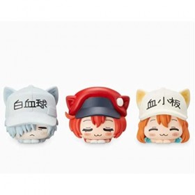 YLJXXY Action Anime Figures 5cm Cells at Work! 3 pcs de Set animé Poupée Modèle Poupée PVC Statues Statues PVC Toys Figurine