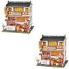 ibasenice Décor Chinoiserie 3 Pièces Bricolage Cottage Mini Jouet Embellissements pour LArtisanat Bébé Poupée Ensemble De Je