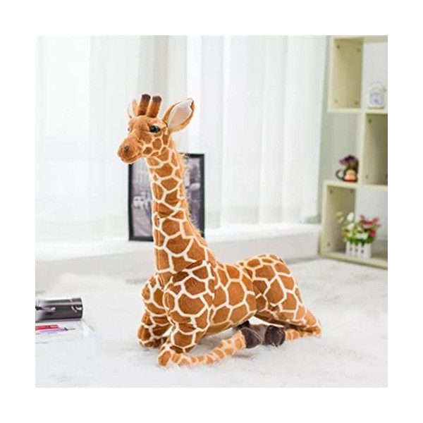 Ark Art 35-140cm Énorme Vie Réelle Girafe en Peluche Jouets Peluches Poupées Douce Simulation Cadeau danniversaire