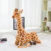 Ark Art 35-140cm Énorme Vie Réelle Girafe en Peluche Jouets Peluches Poupées Douce Simulation Cadeau danniversaire