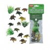 Wild Republic Polybag Mini Tortue, Lot de Figurines, Douze Espèces Vivant dans la Tortue, Cadeau pour Enfants, Super pour Le 