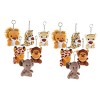 Toyvian 48 Pcs Peluche Pendentif Métal Décorer Poupée