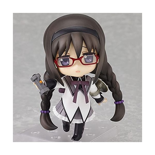 Poupée modèle Akemi Homura version Q, personnage danime de la série Puella Magi Madoka Magica, avec de longs cheveux raides 