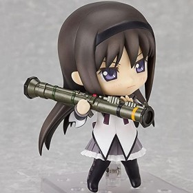 Poupée modèle Akemi Homura version Q, personnage danime de la série Puella Magi Madoka Magica, avec de longs cheveux raides 