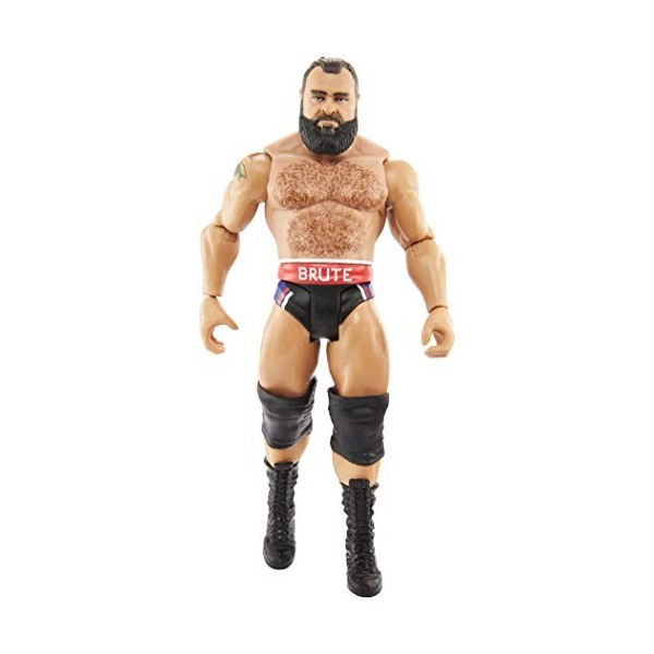 WWE figurine articulée de catch, Rusev 17 cm en tenue de combat, jouet pour enfant, GCB54