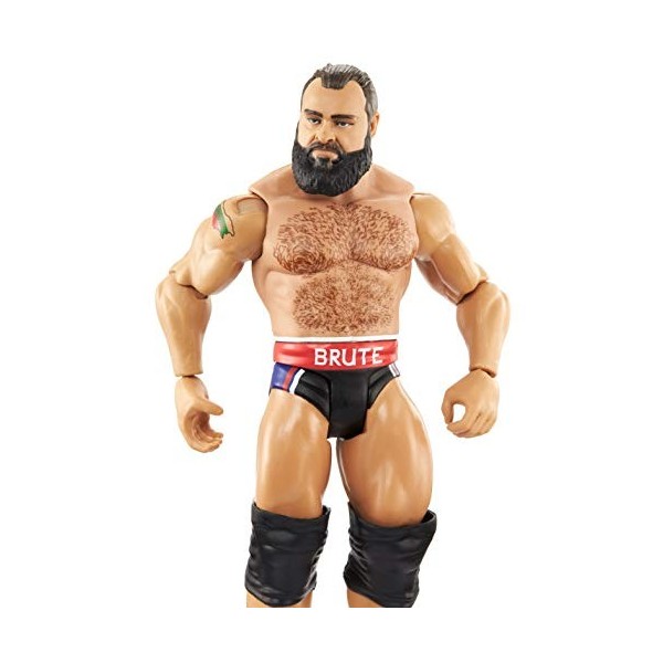 WWE figurine articulée de catch, Rusev 17 cm en tenue de combat, jouet pour enfant, GCB54