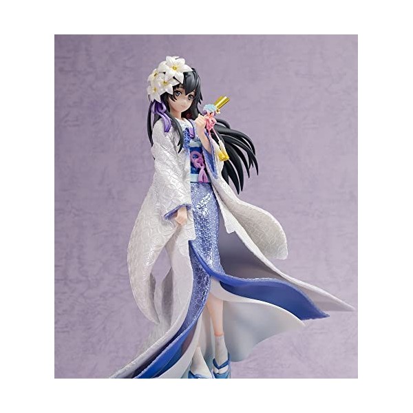 IMMANANT Chiffre danime Yukino Yukinoshita -Kimono Blanc- Figurine Complète 1/7 Figure decchi mignonne Statue de personnage