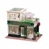 Kit de maison miniature Mini maison de poupée avec accessoires Kit de petite maison avec meubles et cache-poussière Kit de ma