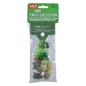 Wild Republic Polybag Mini Tortue, Lot de Figurines, Douze Espèces Vivant dans la Tortue, Cadeau pour Enfants, Super pour Le 