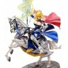 EASSL Matériau PVC de haute qualité personnage de jeu Artoria Pendragon modèle Figure 丨 hauteur environ 45 cm cape fille poup