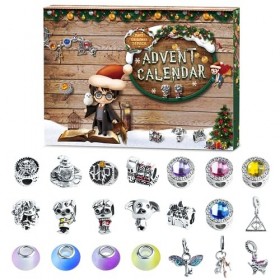 Halibot Calendrier de lAvent 2023, bijoux de Noël, calendrier de lAvent pour filles, enfants, calendrier de Noël 24 jours, 