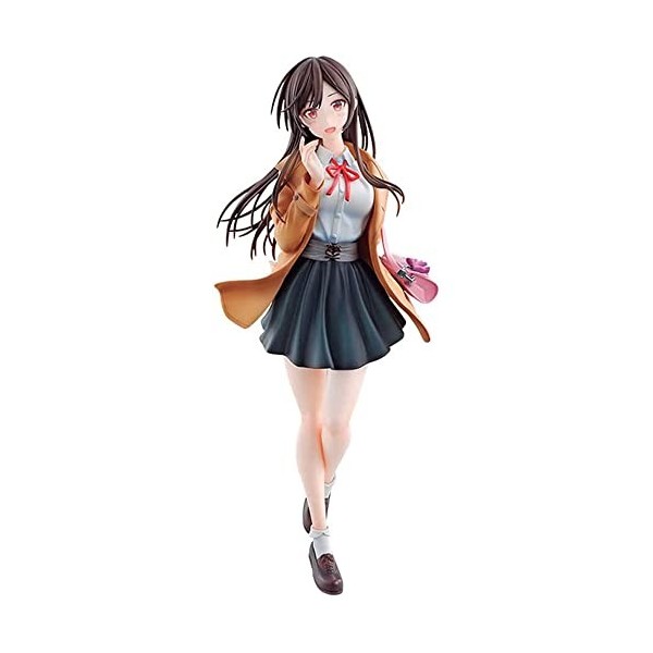 BOANUT Figurine danime 1/7 Chizuru Mizuhara RENT-A-Girlfriend Jk School Uniform Ver. Ecchi Figure Mignon Busty Hot Girl Stat