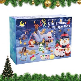 2023 Calendrier de lAvent de Noël Calendrier De Lavent Bebe 24 animaux de Noël pour garçons, filles, enfants et tout - peti