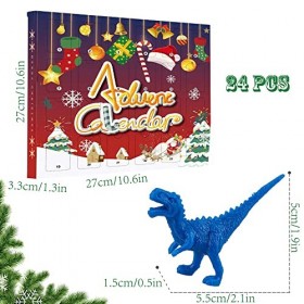 YGCHEN Calendrier de lAvent Dinosaure Jouet Garçon Cadeau de Noël Calendrier lAvent Cadeau Enfant Decoration Noel Jouet Din