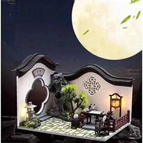 Bricolage Maison De Poupée Créative Miniature Bricolage Maison De Poupée Style Rétro Jouet Chinois Modèle Adulte Enfants Anni