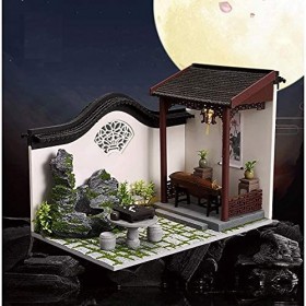 Bricolage Maison De Poupée Créative Miniature Bricolage Maison De Poupée Style Rétro Jouet Chinois Modèle Adulte Enfants Anni