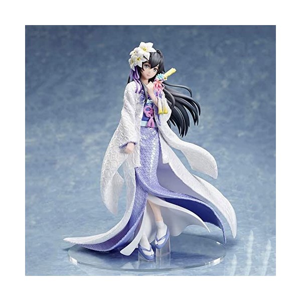 BOANUT Anime Figure Ecchi Figure Yukino Yukinoshita -White Kimono- Figure Complète Poupée Jouet Modèle Décoration Statue Coll