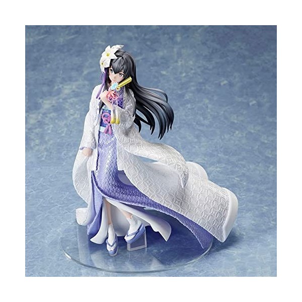 BOANUT Anime Figure Ecchi Figure Yukino Yukinoshita -White Kimono- Figure Complète Poupée Jouet Modèle Décoration Statue Coll