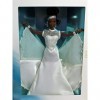 MATTEL BARBIE poupée AFRICAINE noire ou métisse - STARLIGHT DANCE COLLECTION CLASSIQUE - robe blanche - DISIGNER CYNTHIA YOUN